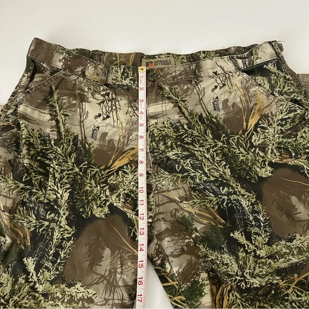 Russel Outdoors Camo Camping Fashion Cargo‎ Pants Size XL